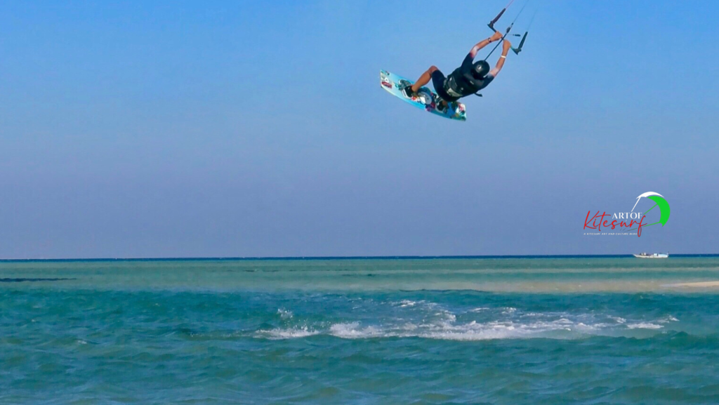 Back roll e front roll un altro allievo Artofkitesurf
