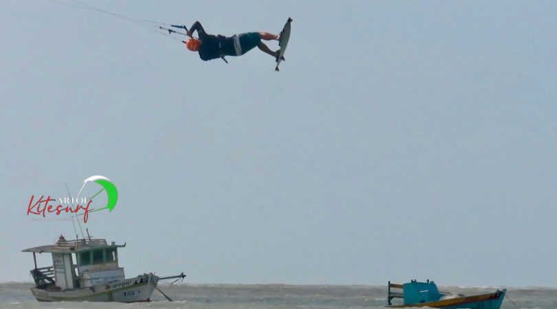 Kitesurf manovre base "allievo Artofkitesurf"