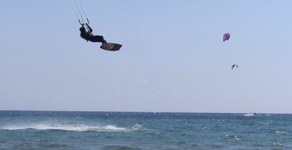 back roll e front roll allievo Artofkitesurf