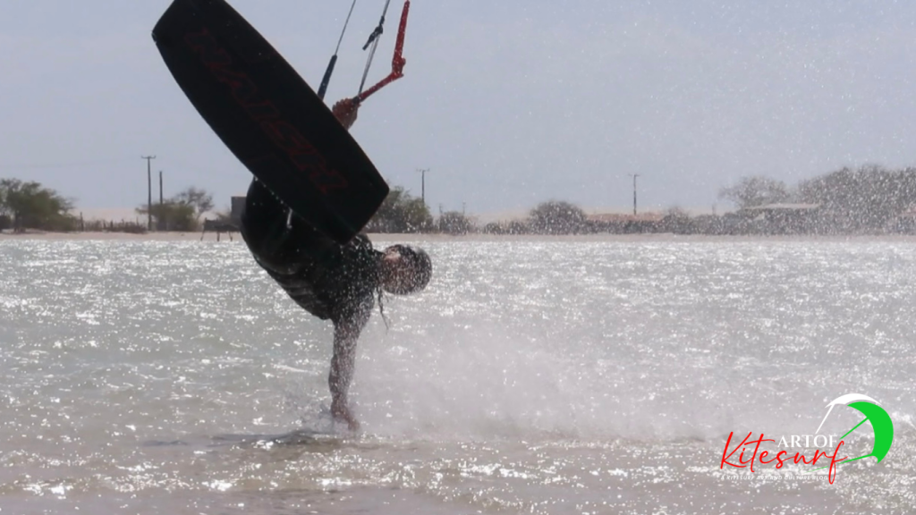 Equilibrio nel kitesurf 