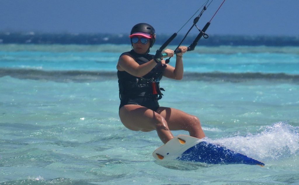 Equilibrio nel kitesurf